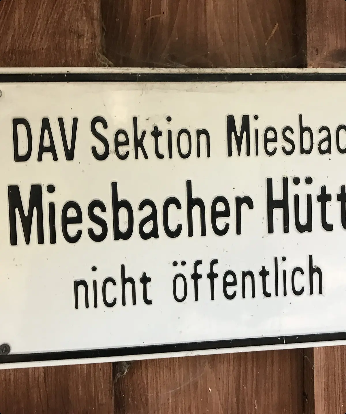 Schild | © by Markus Seidl