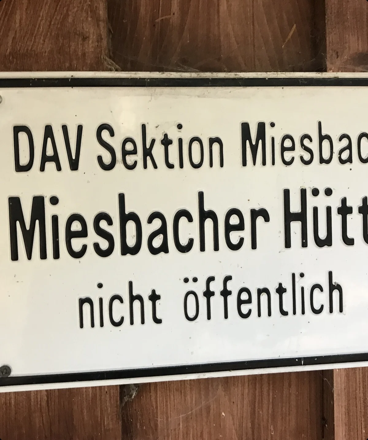 Schild | © by Markus Seidl