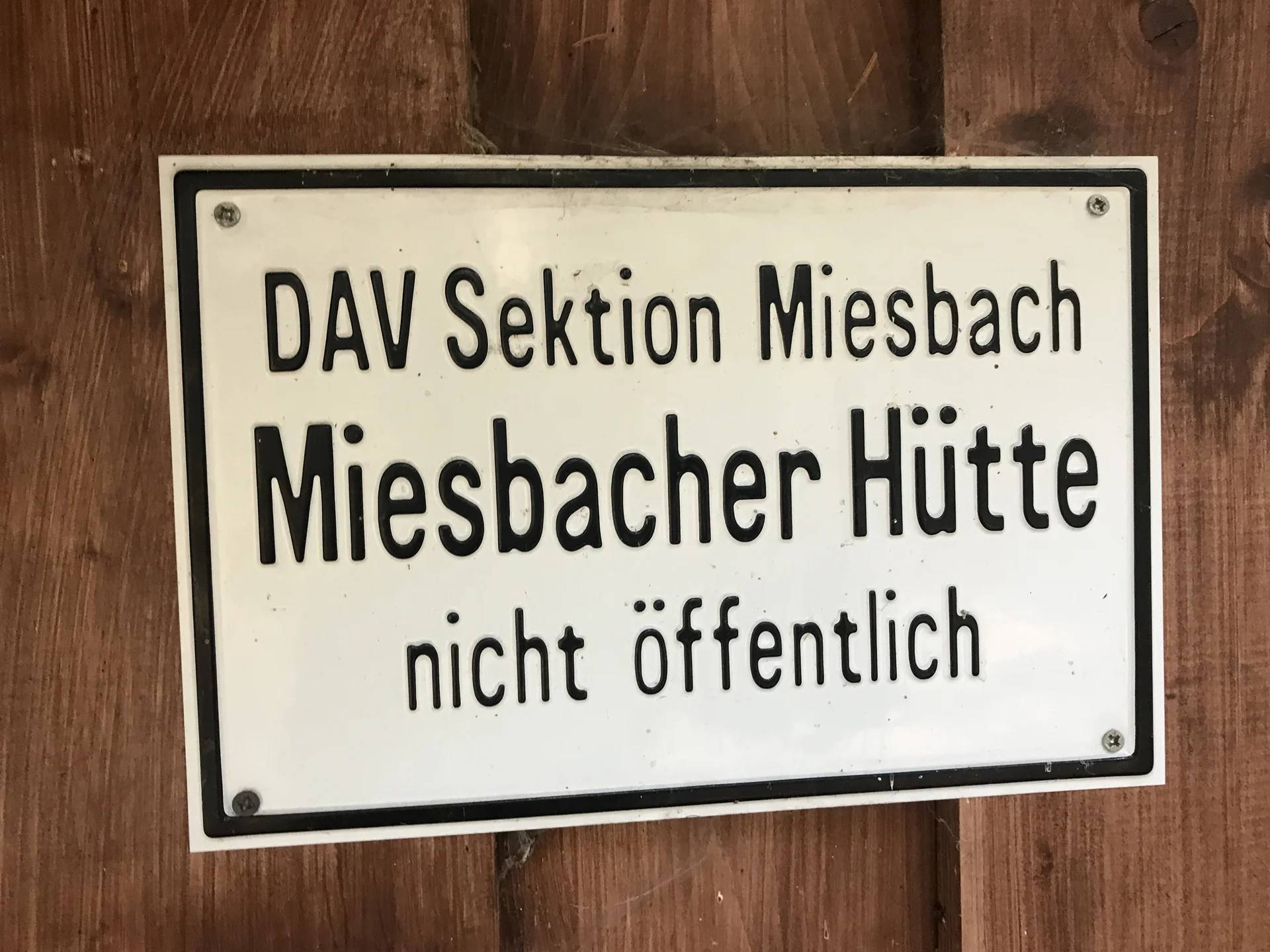 Schild | © by Markus Seidl